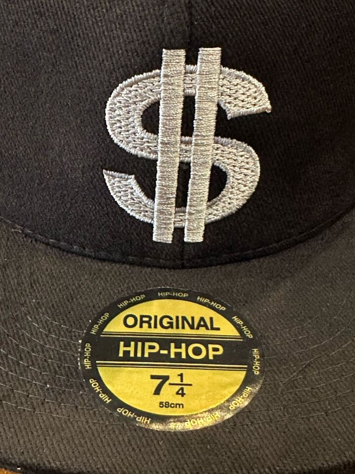 Dolar USD Nakış Hiphop Snapback Rapper Basket Cap Şapka