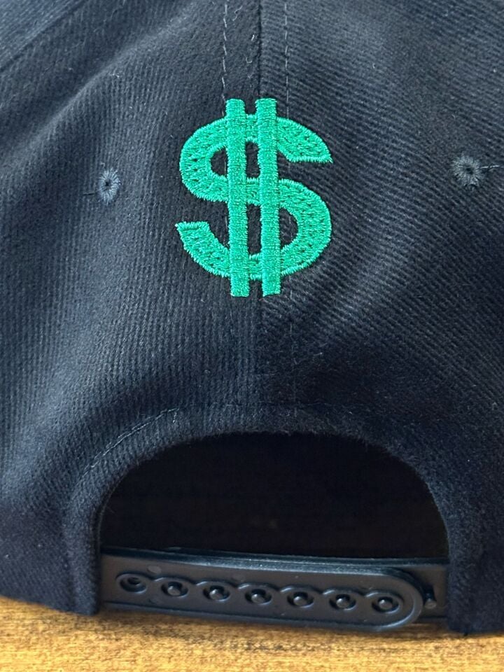 Dolar USD Nakış Hiphop Snapback Rapper Basket Cap Şapka