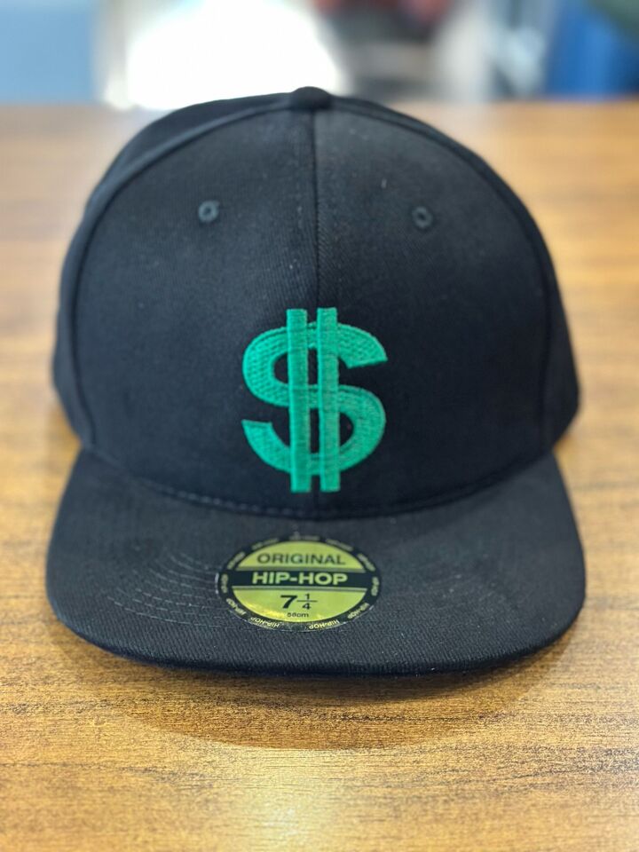 Dolar USD Nakış Hiphop Snapback Rapper Basket Cap Şapka