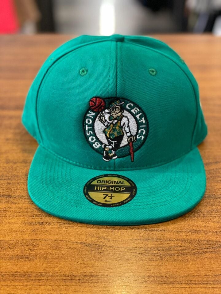 Hamze Boston Celtics Nba  Pamuklu Hip Hop Snapback Rapper Basket Cap Şapka