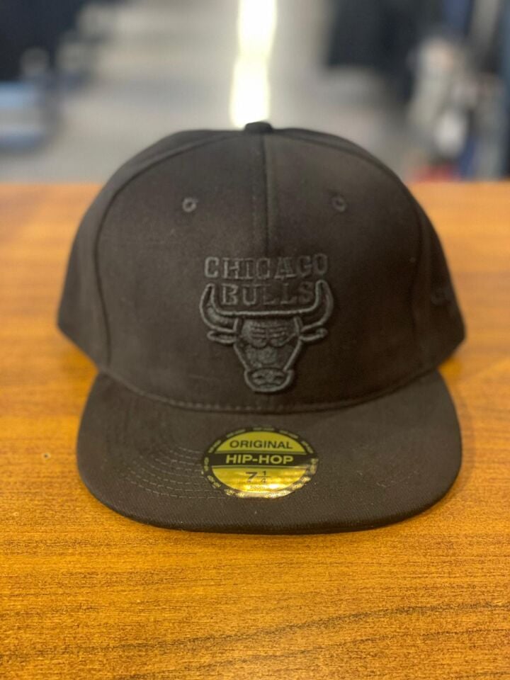 Hamze Chicago Bulls Nakışlı  Pamuklu Hip Hop Snapback Rapper Basket Cap Şapka