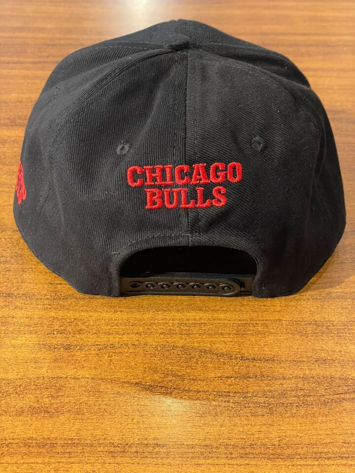 Hamze Chicago Bulls Nakışlı  Pamuklu Hip Hop Snapback Rapper Basket Cap Şapka