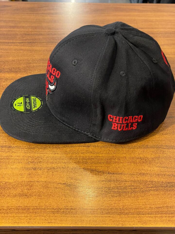 Hamze Chicago Bulls Nakışlı  Pamuklu Hip Hop Snapback Rapper Basket Cap Şapka
