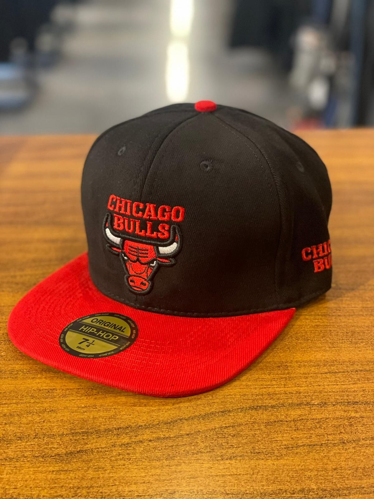 Hamze Chicago Bulls Nakışlı  Pamuklu Hip Hop Snapback Rapper Basket Cap Şapka