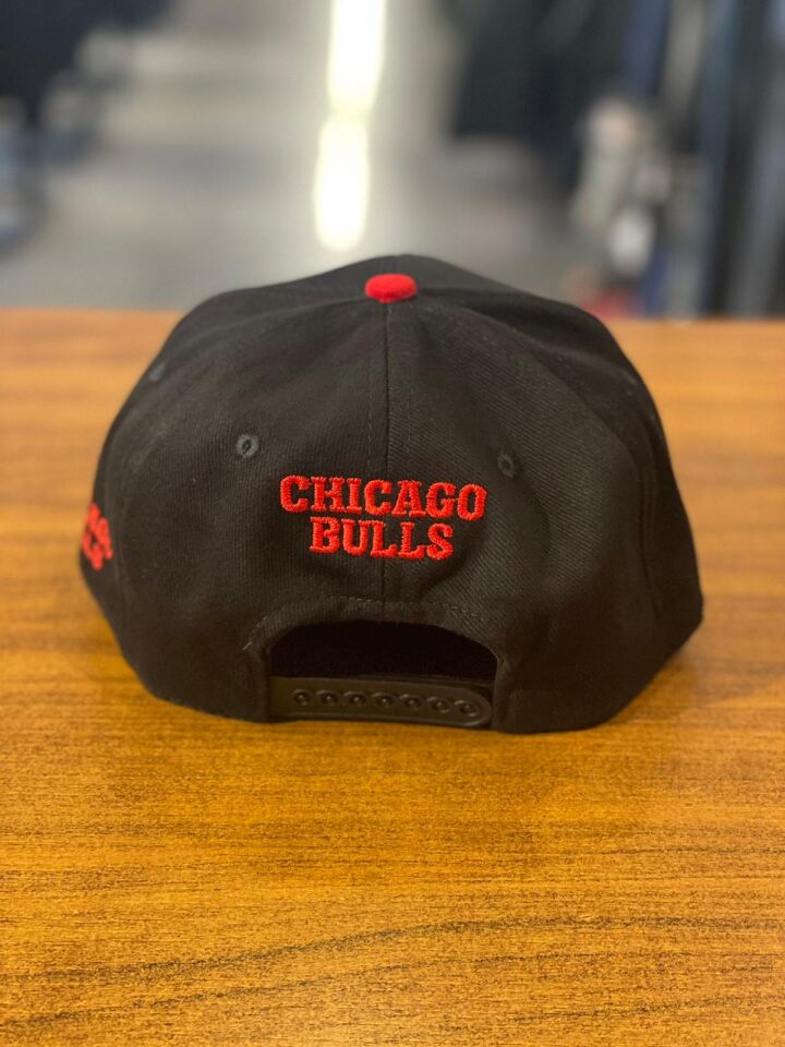 Hamze Chicago Bulls Nakışlı  Pamuklu Hip Hop Snapback Rapper Basket Cap Şapka