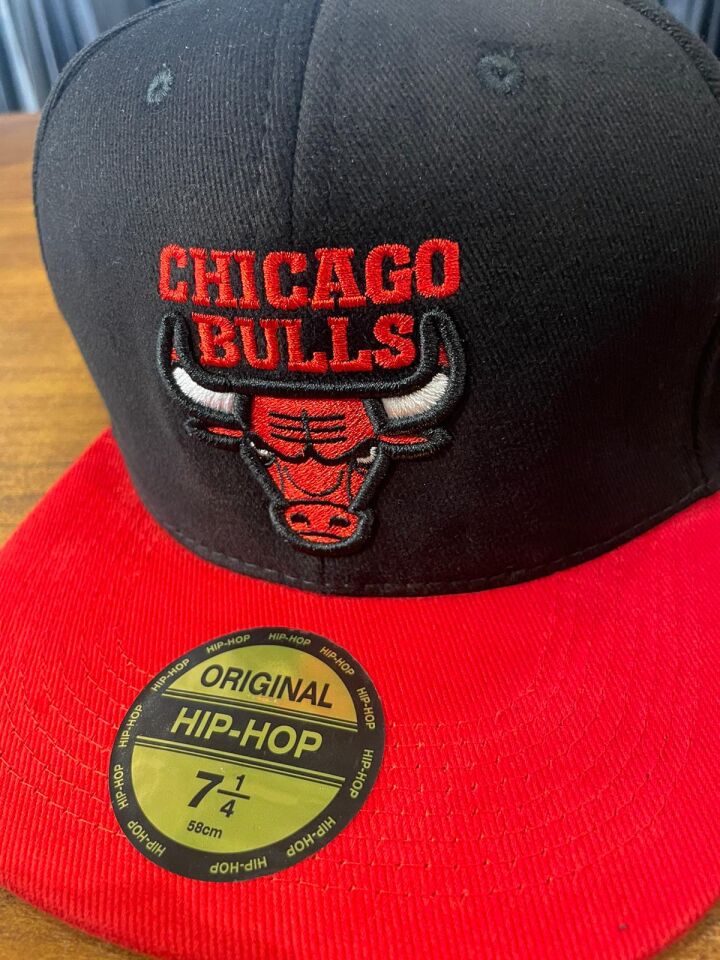 Hamze Chicago Bulls Nakışlı  Pamuklu Hip Hop Snapback Rapper Basket Cap Şapka
