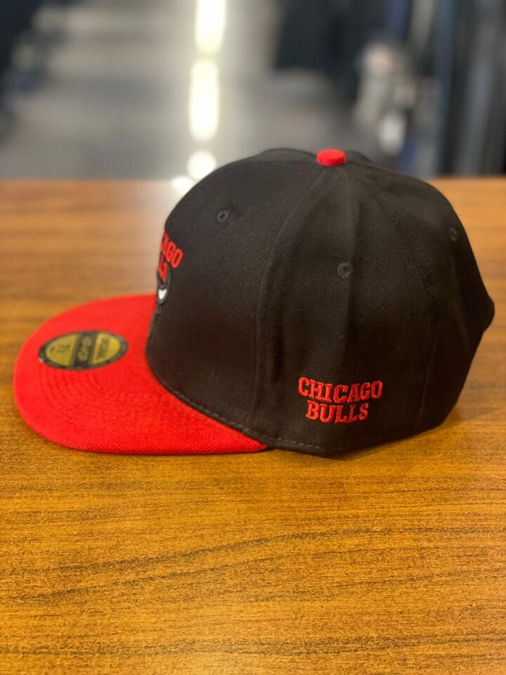 Hamze Chicago Bulls Nakışlı  Pamuklu Hip Hop Snapback Rapper Basket Cap Şapka
