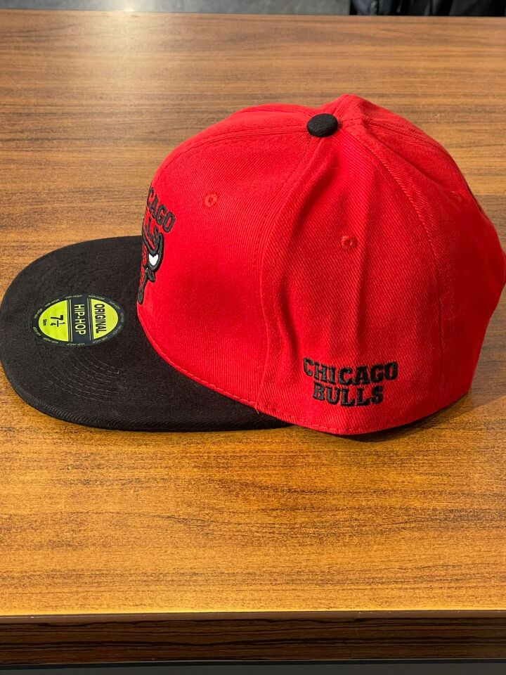 Hamze Chicago Bulls Nakışlı  Pamuklu Hip Hop Snapback Rapper Basket Cap Şapka