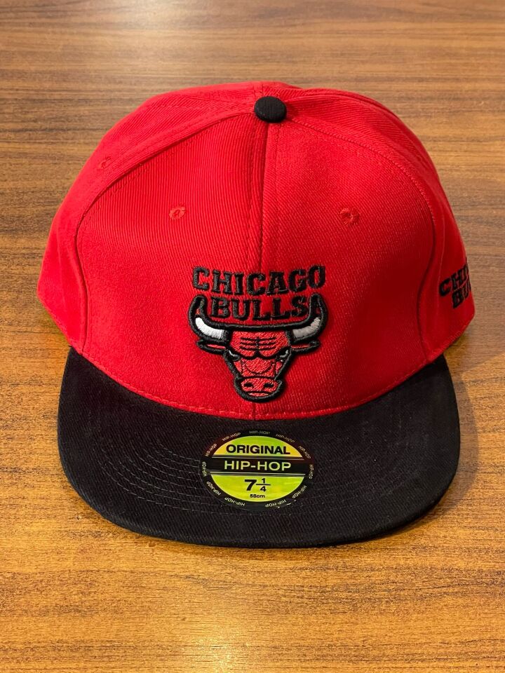 Hamze Chicago Bulls Nakışlı  Pamuklu Hip Hop Snapback Rapper Basket Cap Şapka