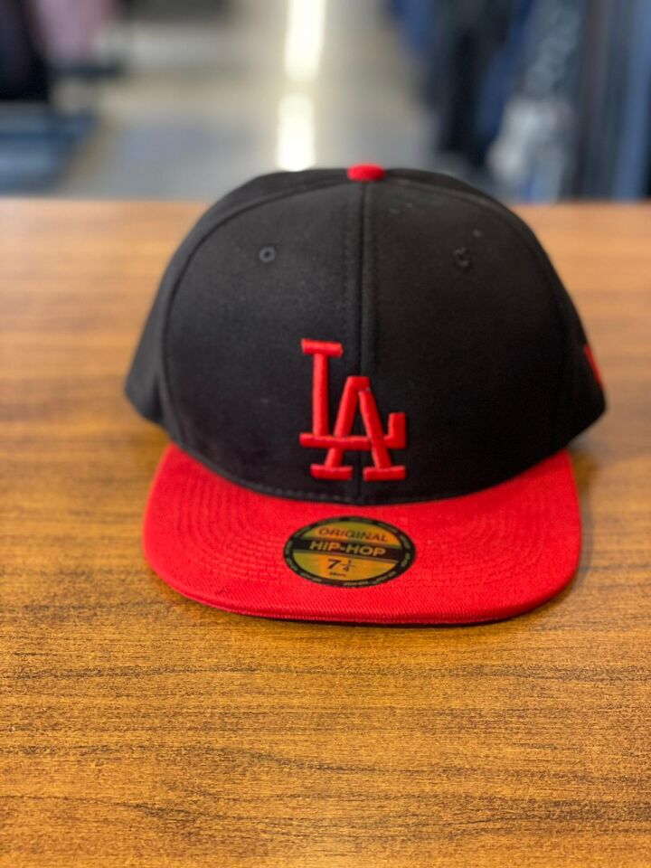 Hamze La Lakers Nakışlı Unisex Hip Hop Snapback Rapper Basket Cap Şapka