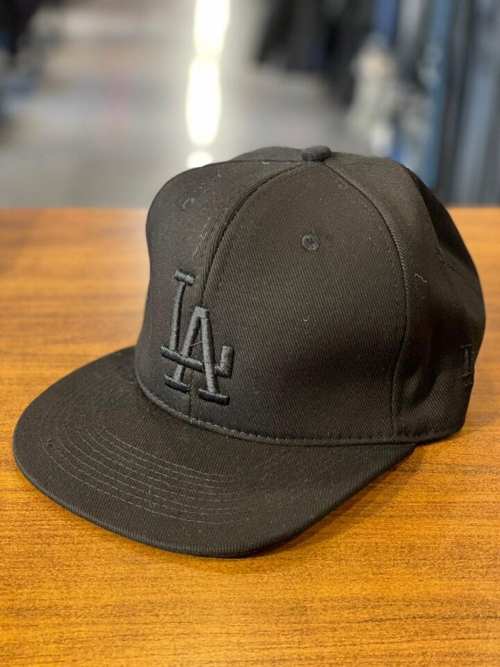 Hamze La Lakers Nakışlı Unisex Hip Hop Snapback Rapper Basket Cap Şapka