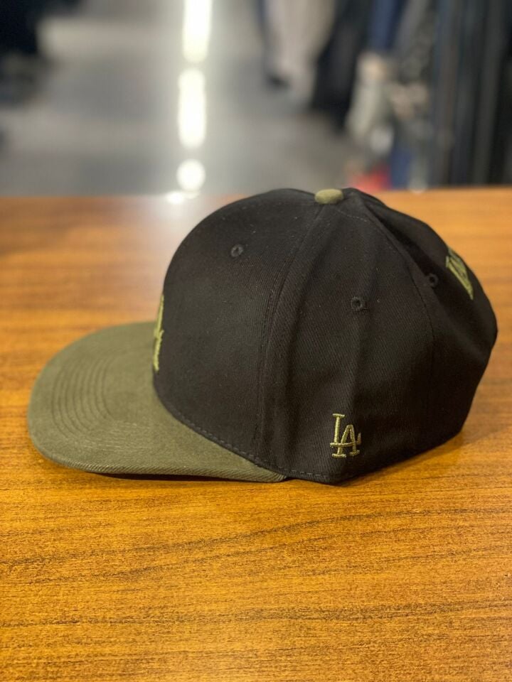 Hamze La Lakers Nakışlı Unisex Hip Hop Snapback Rapper Basket Cap Şapka