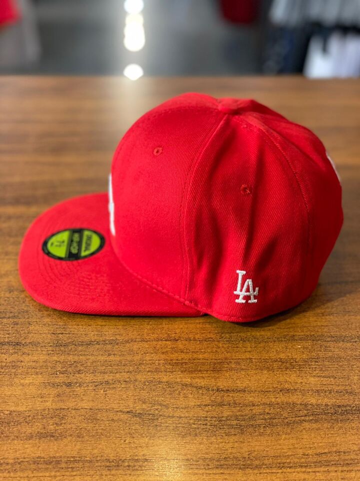 Hamze La Lakers Nakışlı Unisex Hip Hop Snapback Rapper Basket Cap Şapka