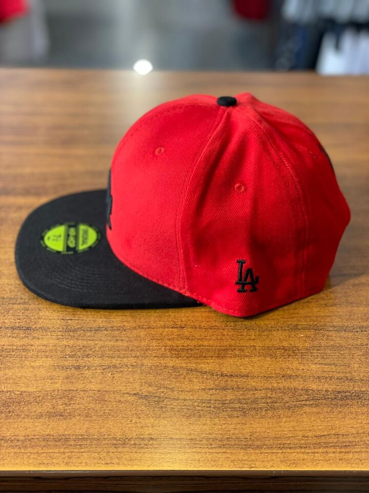 Hamze La Lakers Nakışlı Unisex Hip Hop Snapback Rapper Basket Cap Şapka