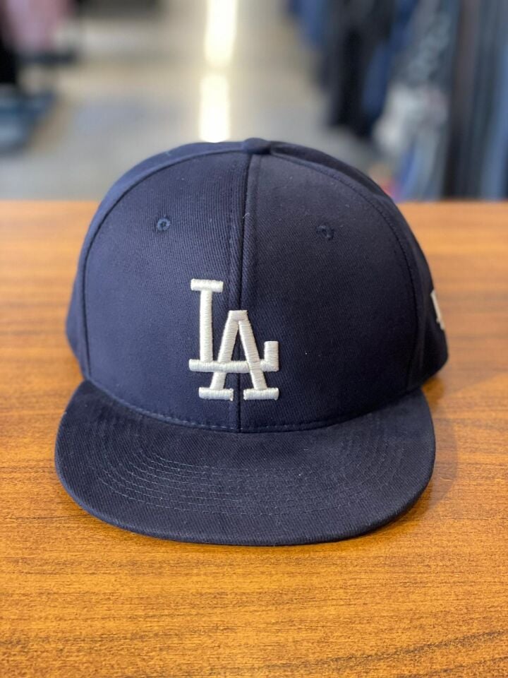 Hamze La Lakers Nakışlı Unisex Hip Hop Snapback Rapper Basket Cap Şapka