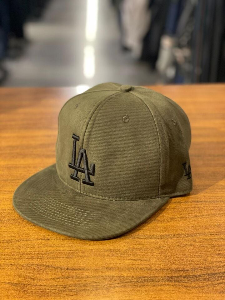 Hamze La Lakers Nakışlı Unisex Hip Hop Snapback Rapper Basket Cap Şapka