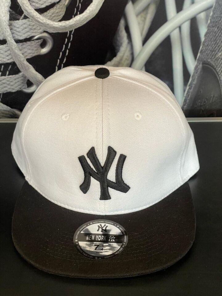 Hamze Ny Yankees Nakışlı Unisex Hip Hop Snapback Rapper Basket Cap Şapka