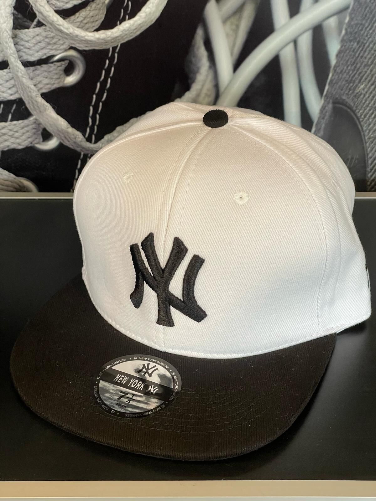 Hamze Ny Yankees Nakışlı Unisex Hip Hop Snapback Rapper Basket Cap Şapka