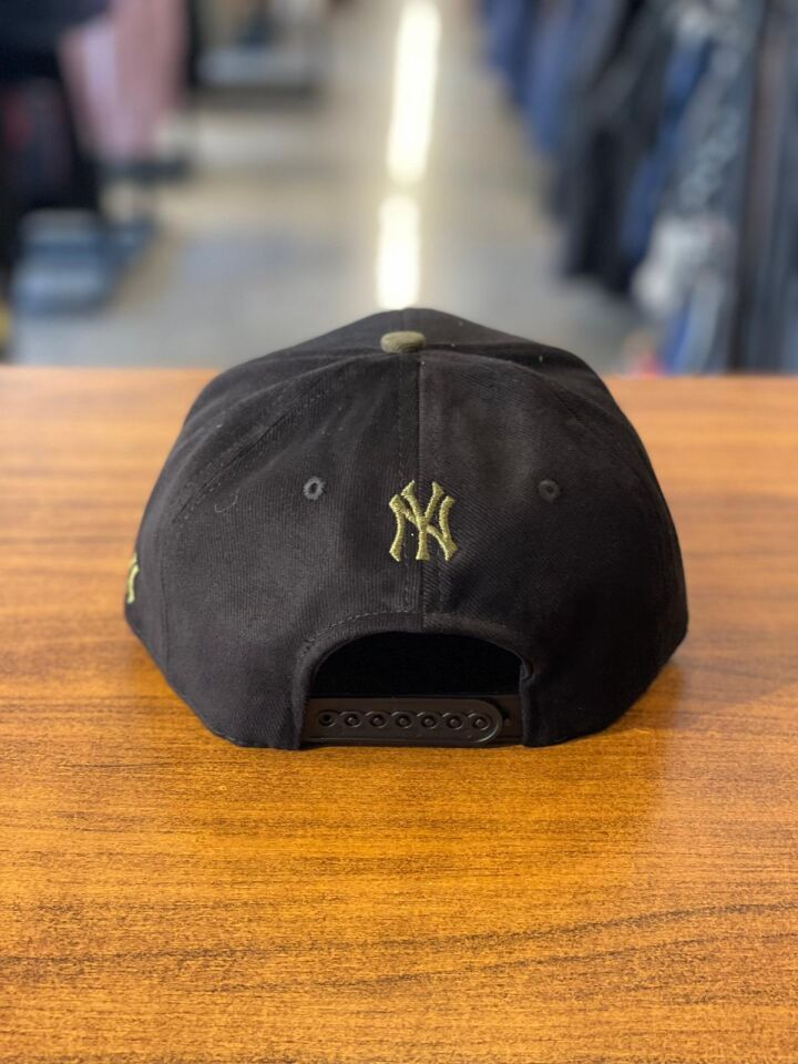 Hamze Ny Yankees Nakışlı Unisex Hip Hop Snapback Rapper Basket Cap Şapka
