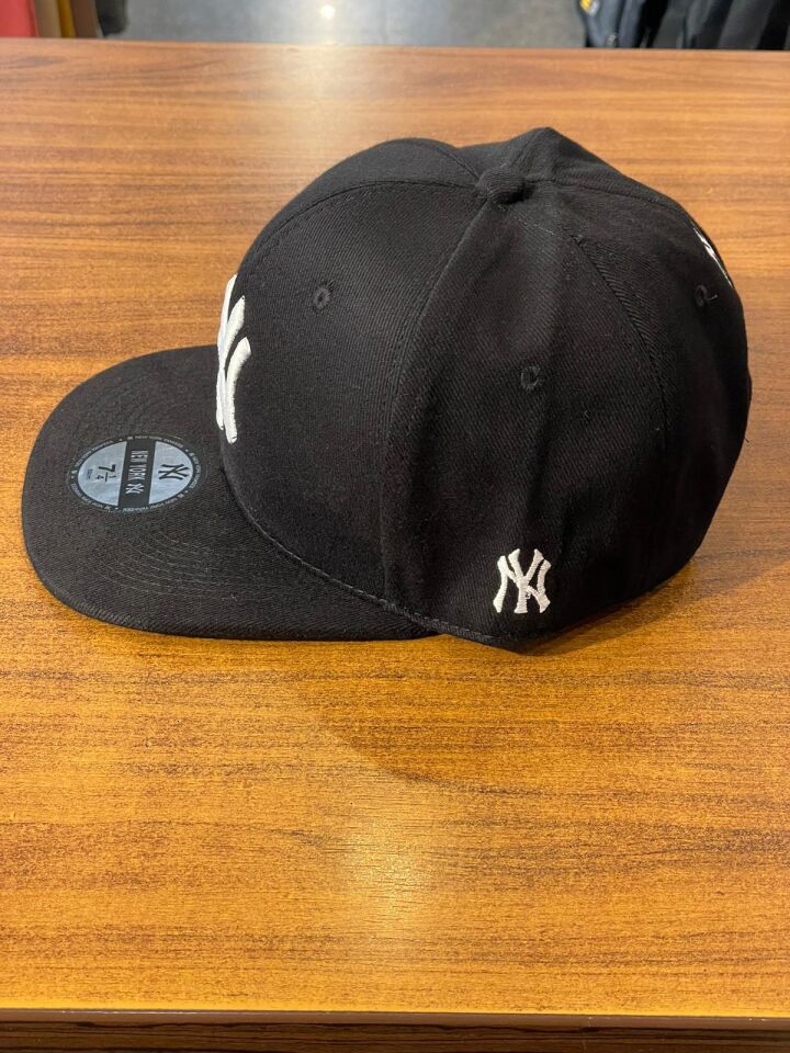 Hamze Ny Yankees Nakışlı  Hip Hop Snapback Rapper Basket Cap Şapka