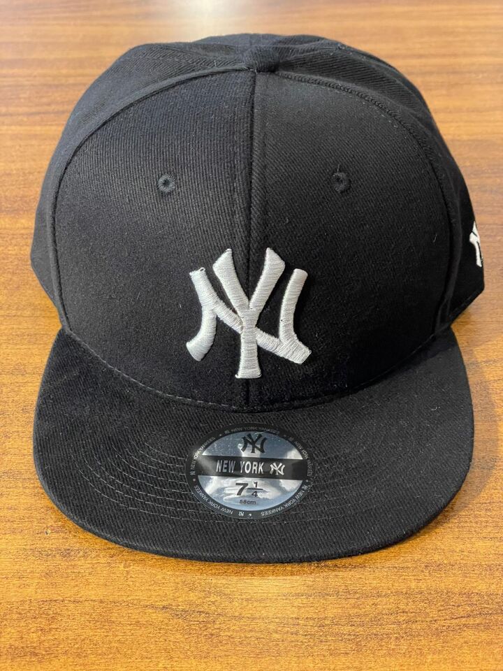 Hamze Ny Yankees Nakışlı  Hip Hop Snapback Rapper Basket Cap Şapka