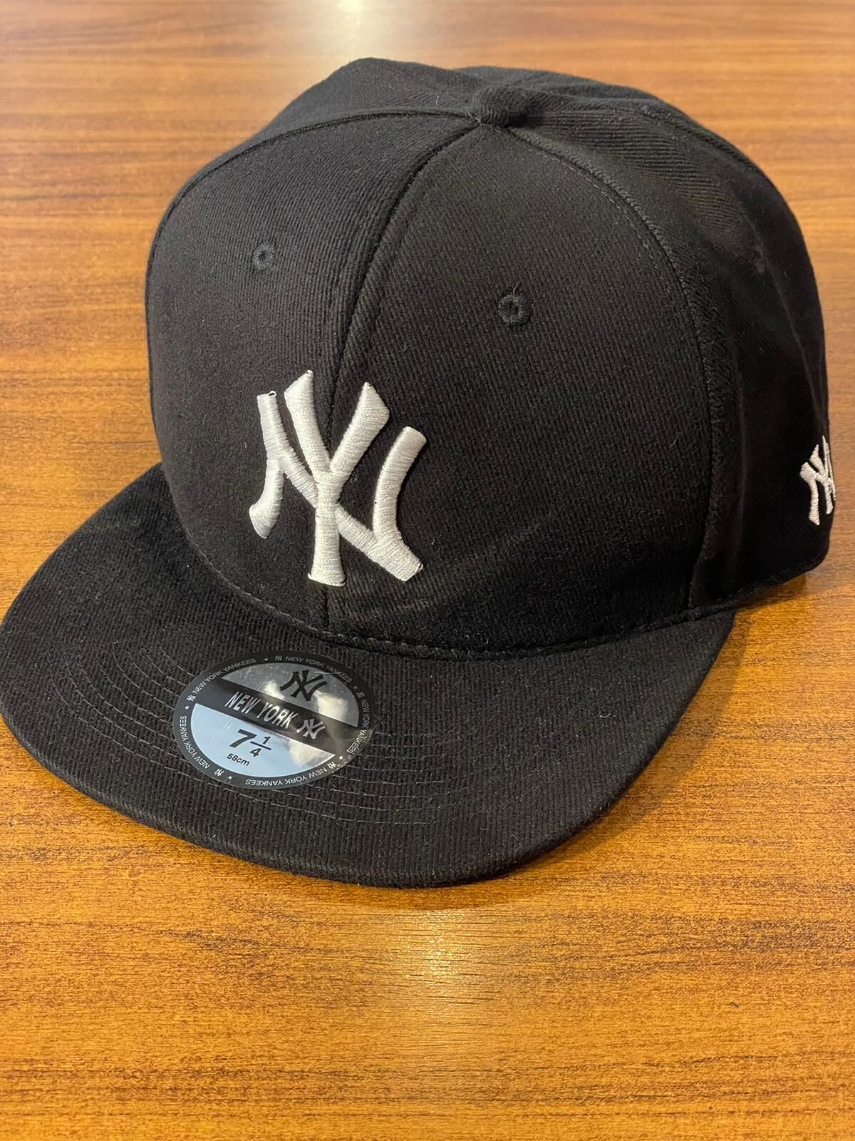 Hamze Ny Yankees Nakışlı  Hip Hop Snapback Rapper Basket Cap Şapka