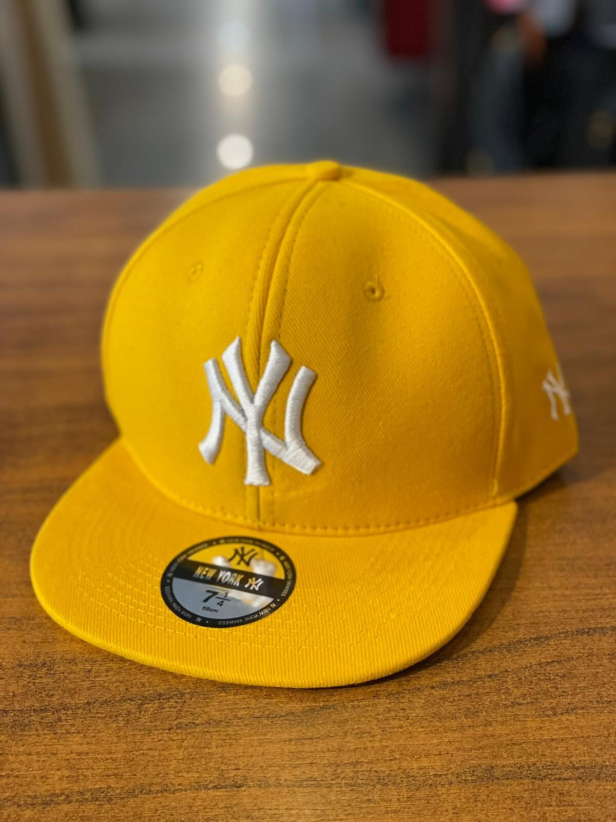 Hamze Ny Yankees Nakışlı  Hip Hop Snapback Rapper Basket Cap Şapka