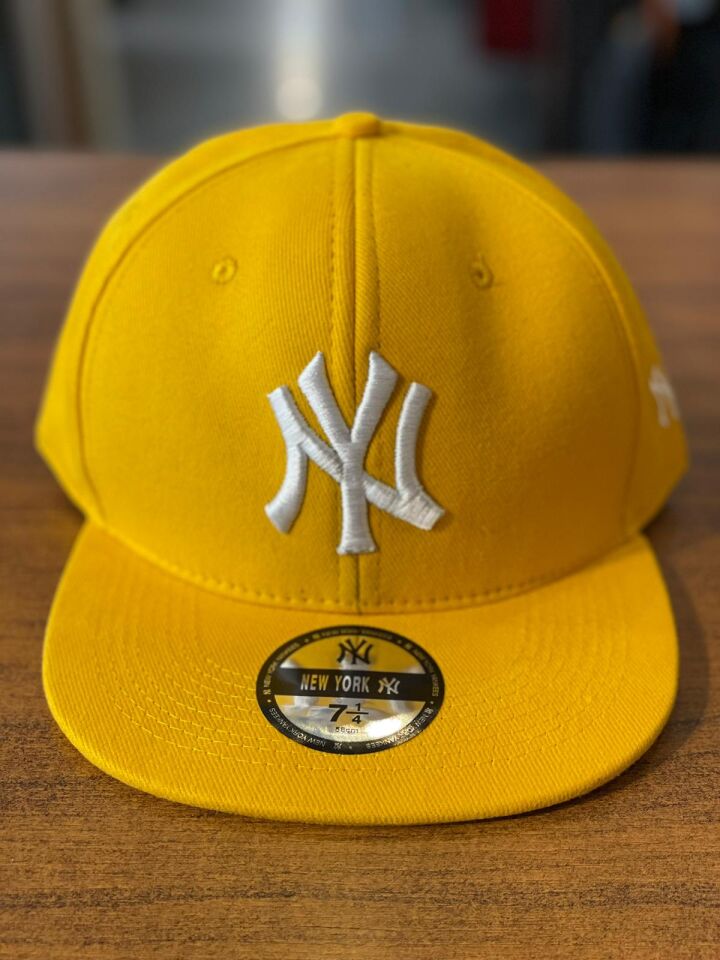 Hamze Ny Yankees Nakışlı  Hip Hop Snapback Rapper Basket Cap Şapka