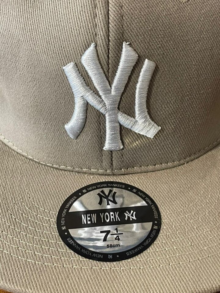 Hamze Ny Yankees Nakışlı  Hip Hop Snapback Rapper Basket Cap Şapka
