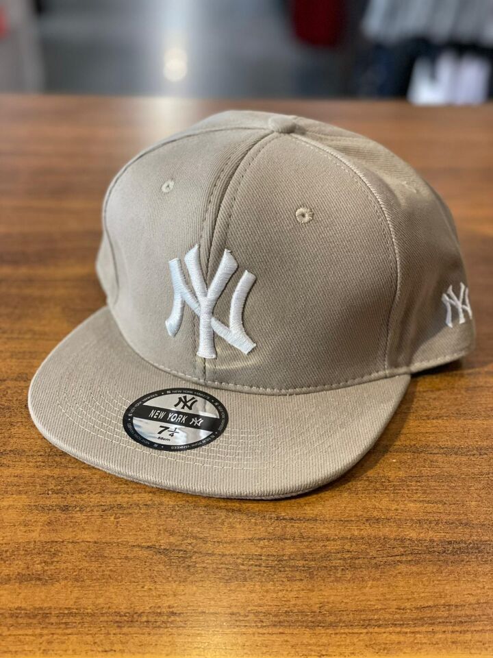 Hamze Ny Yankees Nakışlı  Hip Hop Snapback Rapper Basket Cap Şapka