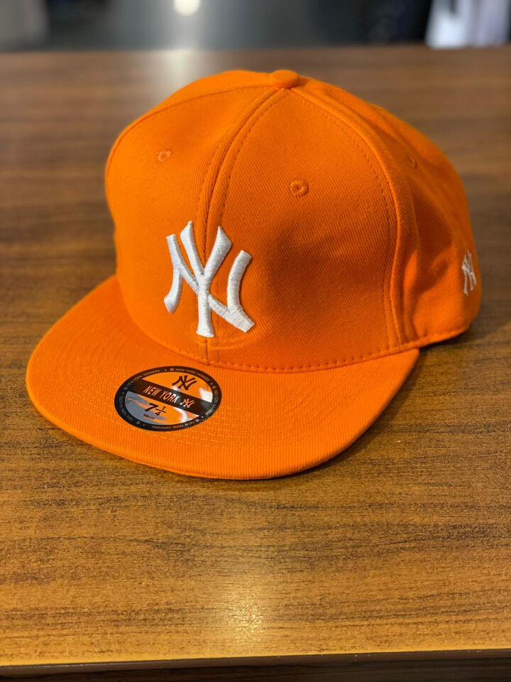 Hamze Ny Yankees Nakışlı  Hip Hop Snapback Rapper Basket Cap Şapka