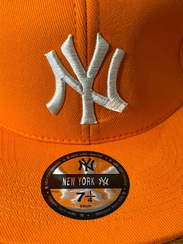 Hamze Ny Yankees Nakışlı  Hip Hop Snapback Rapper Basket Cap Şapka