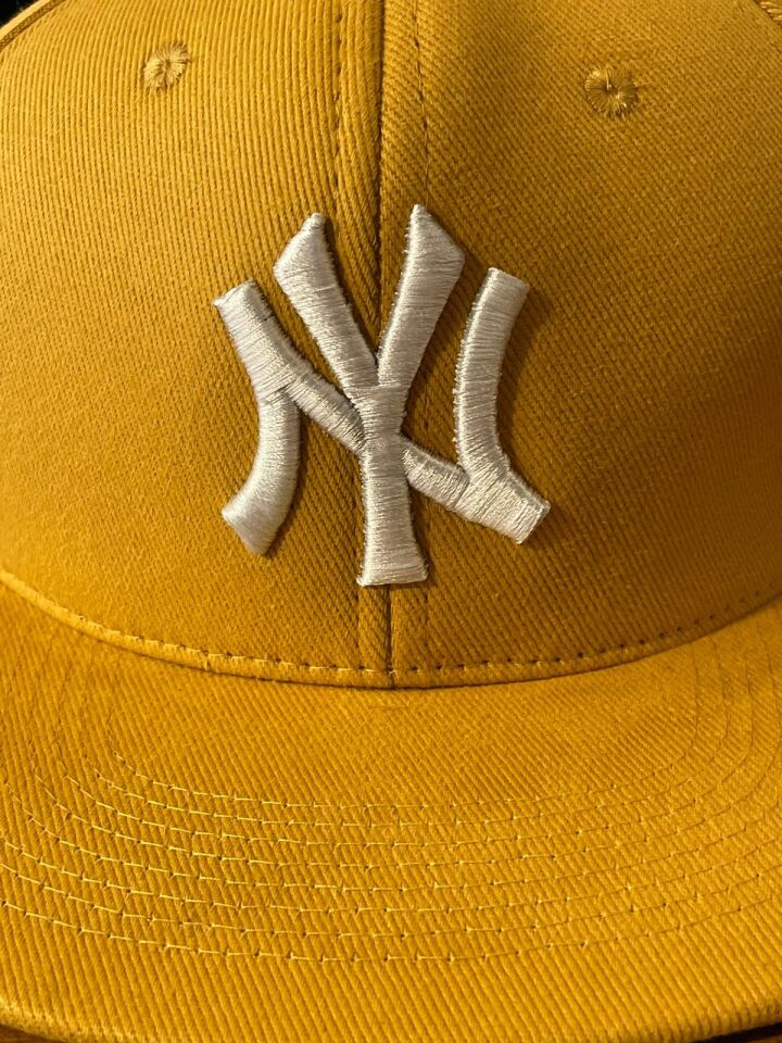 Hamze Ny Yankees Nakışlı  Hip Hop Snapback Rapper Basket Cap Şapka