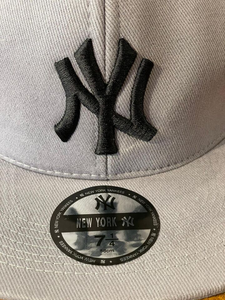 Hamze Ny Yankees Nakışlı  Hip Hop Snapback Rapper Basket Cap Şapka