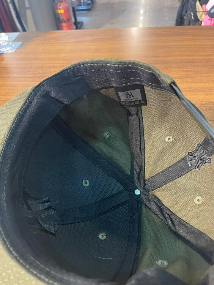 Hamze Ny Yankees Nakışlı  Hip Hop Snapback Rapper Basket Cap Şapka