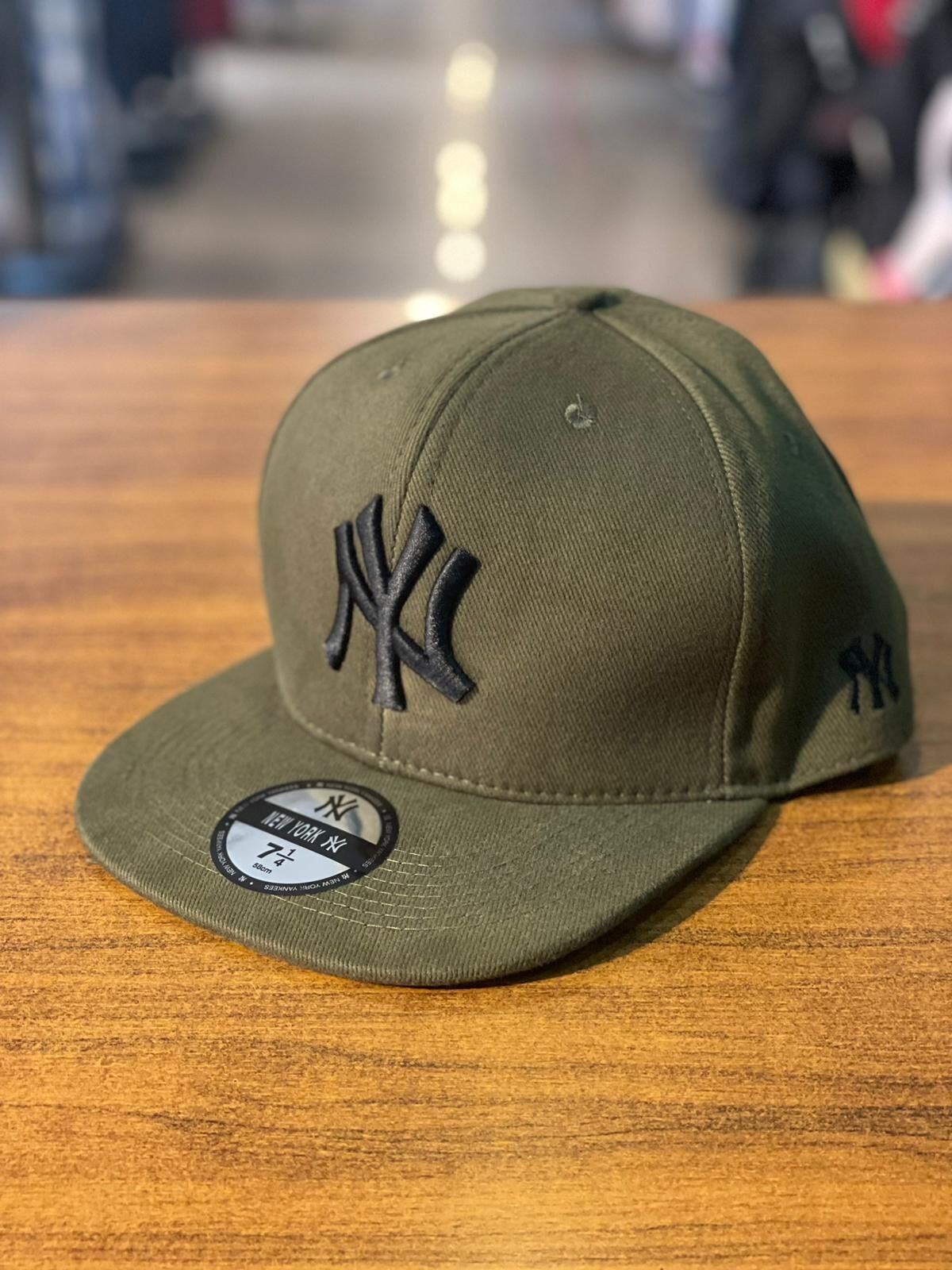 Hamze Ny Yankees Nakışlı  Hip Hop Snapback Rapper Basket Cap Şapka