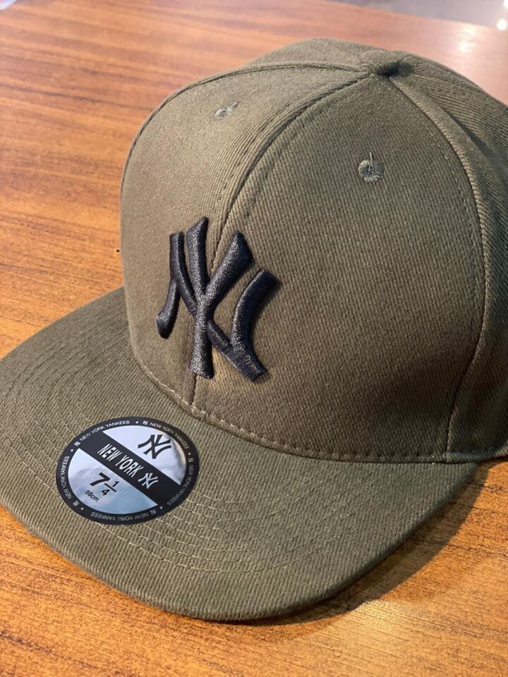 Hamze Ny Yankees Nakışlı  Hip Hop Snapback Rapper Basket Cap Şapka