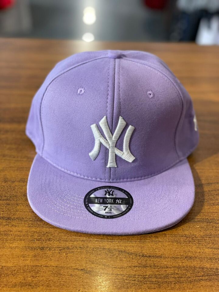 Hamze Ny Yankees Nakışlı  Hip Hop Snapback Rapper Basket Cap Şapka