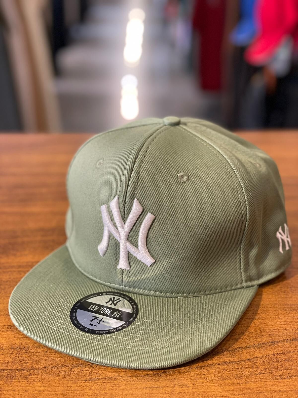 Hamze Ny Yankees Nakışlı  Hip Hop Snapback Rapper Basket Cap Şapka
