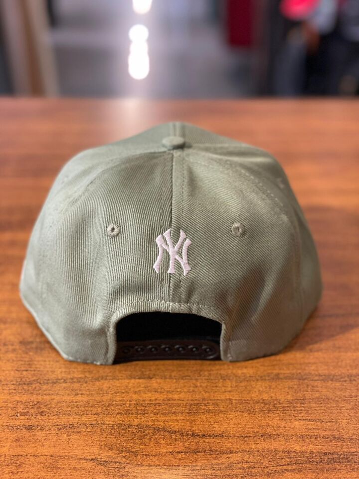 Hamze Ny Yankees Nakışlı  Hip Hop Snapback Rapper Basket Cap Şapka