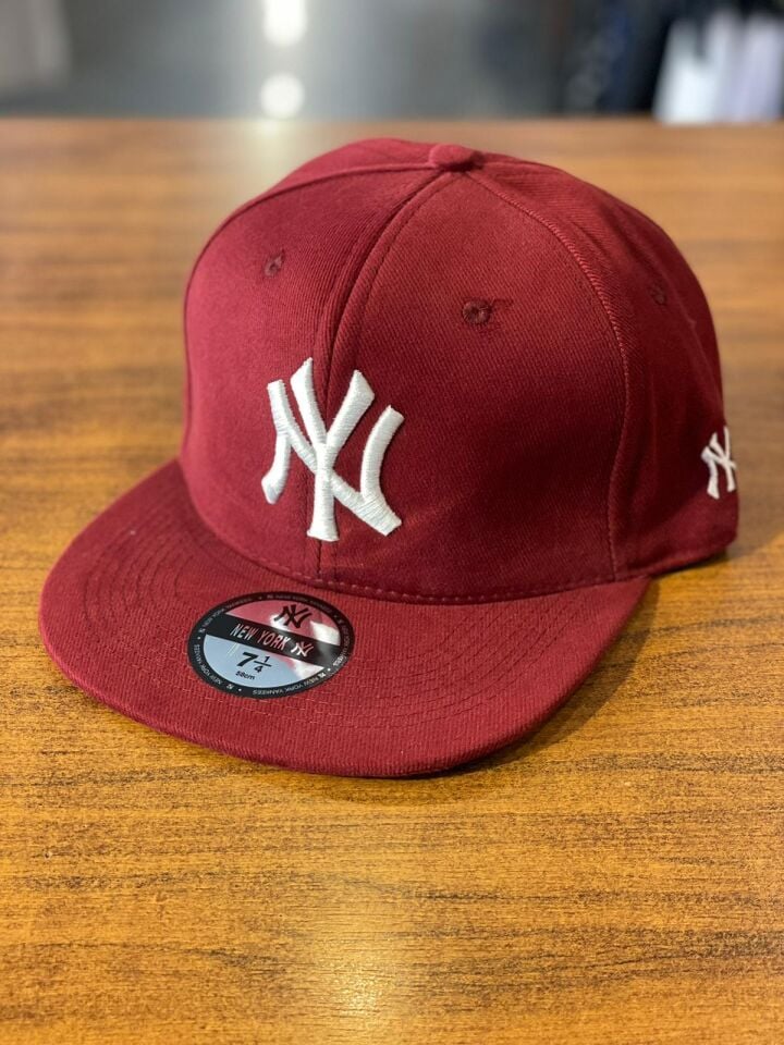 Hamze Ny Yankees Nakışlı  Hip Hop Snapback Rapper Basket Cap Şapka