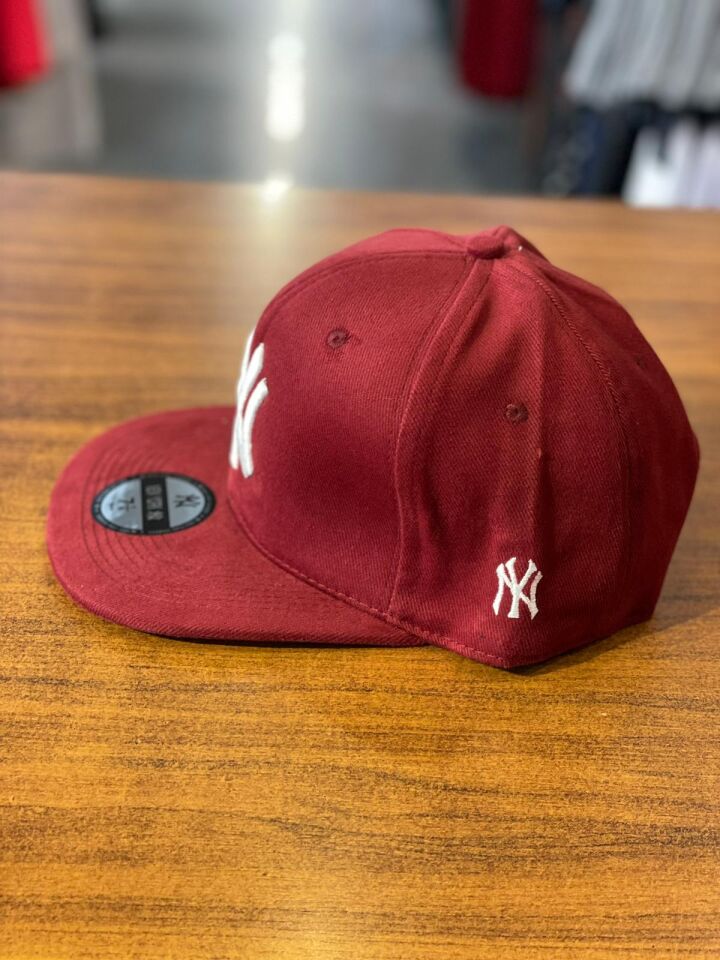 Hamze Ny Yankees Nakışlı  Hip Hop Snapback Rapper Basket Cap Şapka