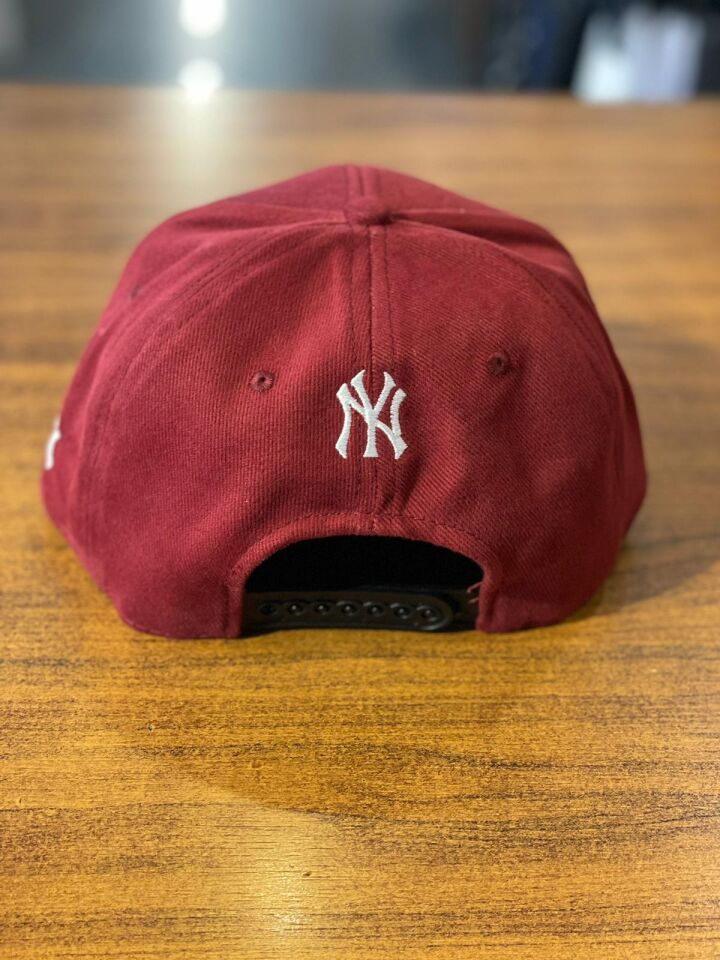 Hamze Ny Yankees Nakışlı  Hip Hop Snapback Rapper Basket Cap Şapka