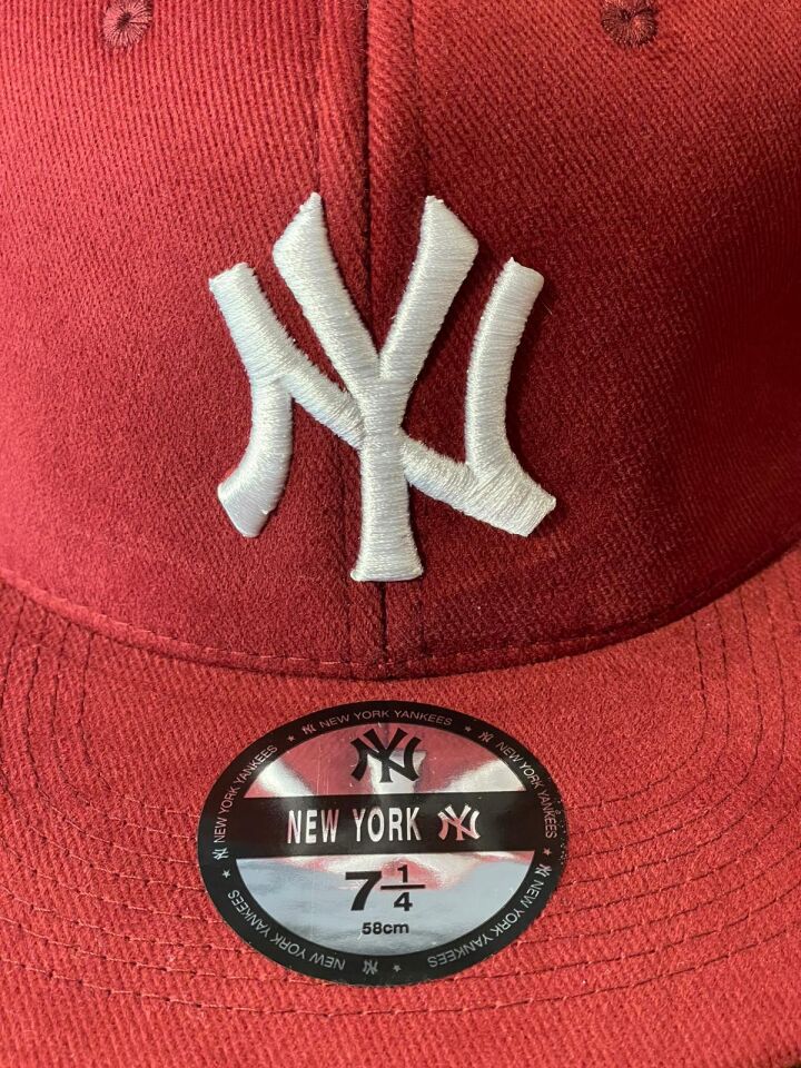 Hamze Ny Yankees Nakışlı  Hip Hop Snapback Rapper Basket Cap Şapka