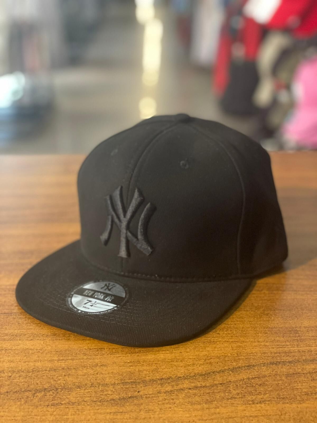 Hamze Ny Yankees Nakışlı  Hip Hop Snapback Rapper Basket Cap Şapka