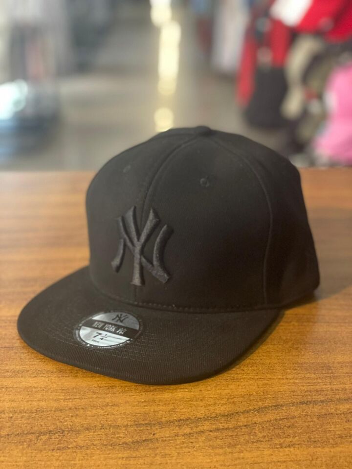 Hamze Ny Yankees Nakışlı  Hip Hop Snapback Rapper Basket Cap Şapka