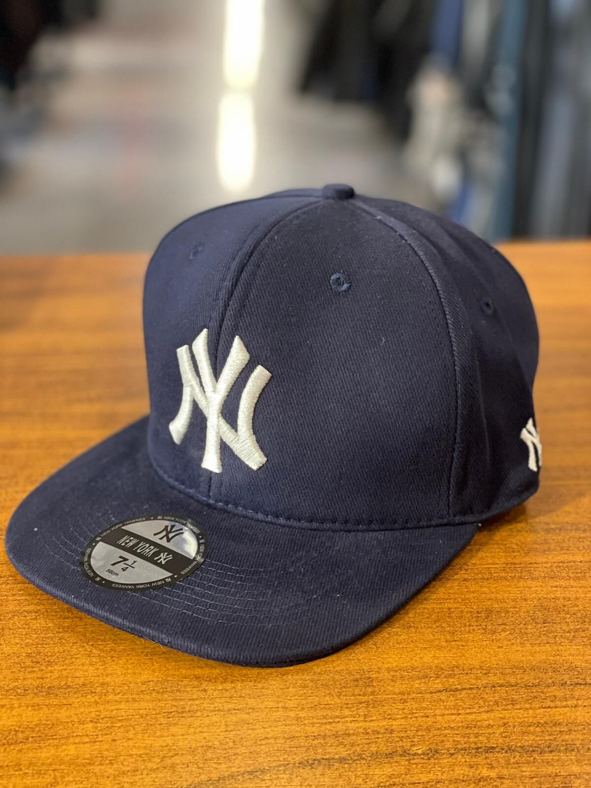 Hamze Ny Yankees Nakışlı  Hip Hop Snapback Rapper Basket Cap Şapka