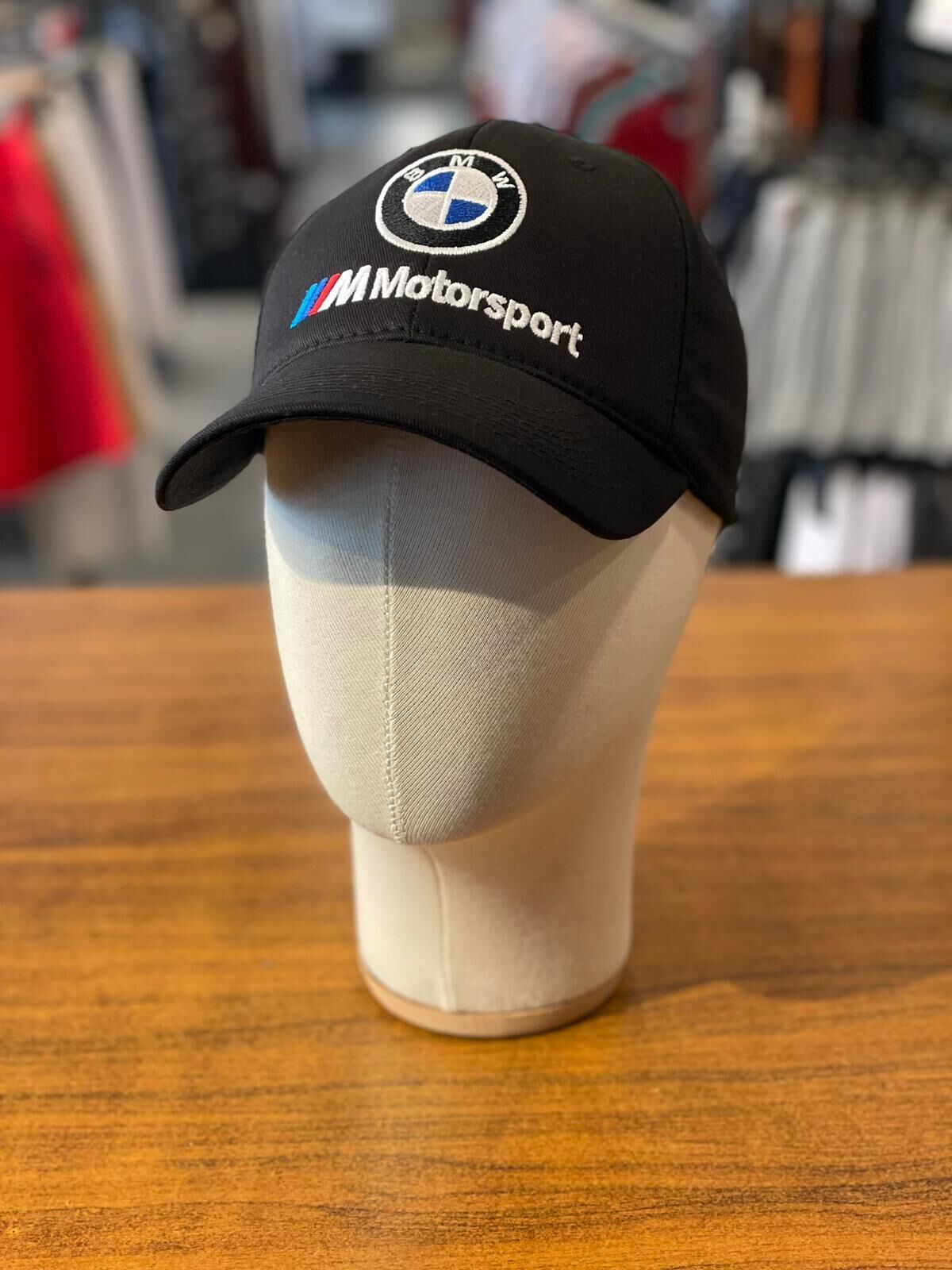 Hamze Bmw Motorsports Nakışlı Siyah Renk Unisex Beyzbol Cap Şapka