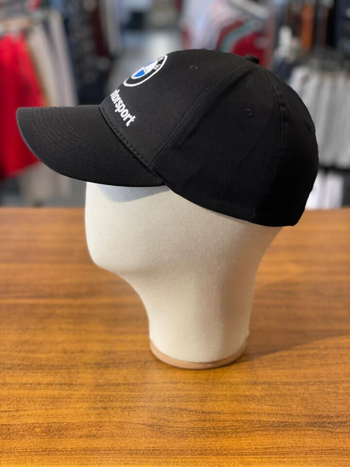 Hamze Bmw Motorsports Nakışlı Siyah Renk Unisex Beyzbol Cap Şapka