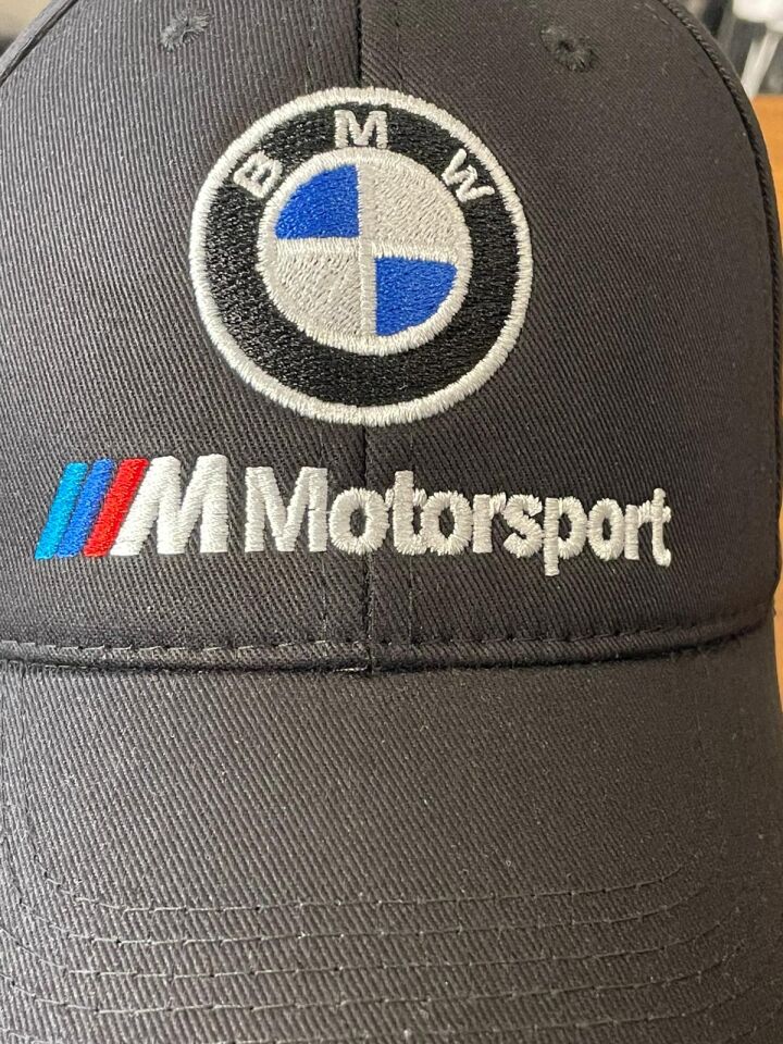 Hamze Bmw Motorsports Nakışlı Siyah Renk Unisex Beyzbol Cap Şapka